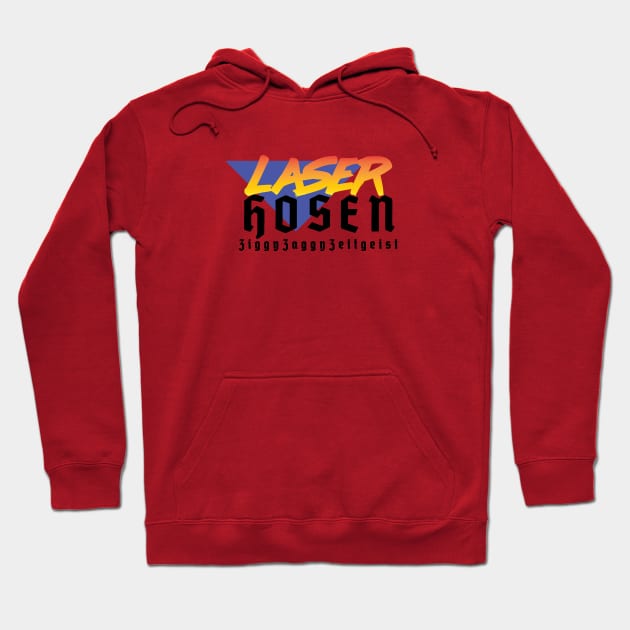 LaserHosen - The Band You Wish Was Real Hoodie by zapshakur